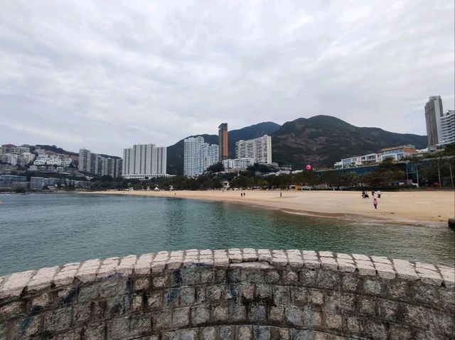 ชายหาดสวย ทางตอนใต้ของเกาะฮ่องกง