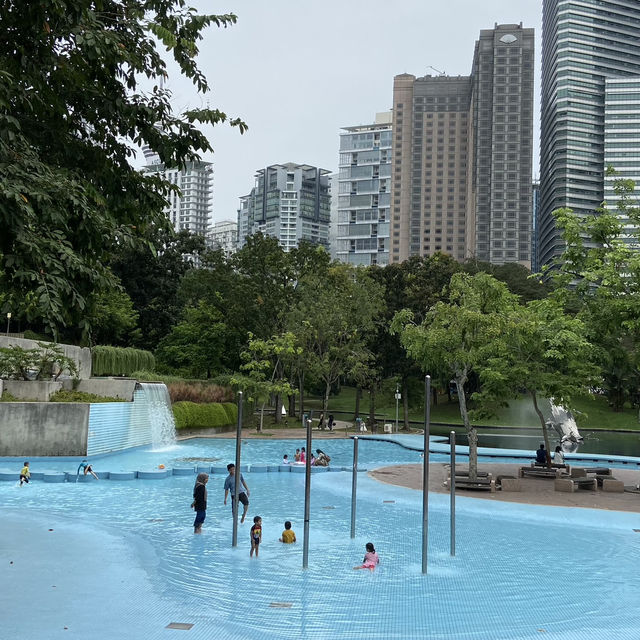 Springtime Serenity: A Stroll through KLCC Park