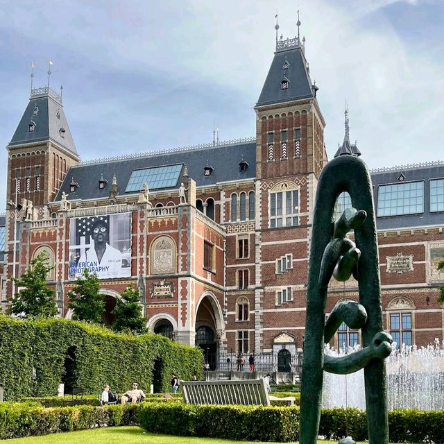 Rijksmuseum Gardens – Amsterdam, Netherlands
