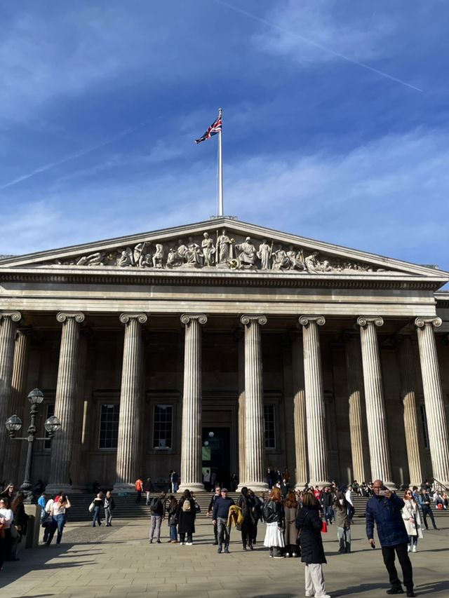 The British Museum in London, England