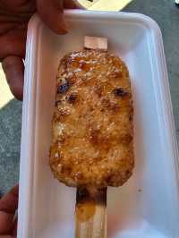 惠那峽展望台旁，品嚐婆婆爺爺的溫暖味道〔三陸屋五平餅〕🍢⛰️