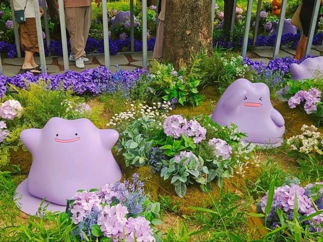 The cute Metamong Garden at Boramae Park