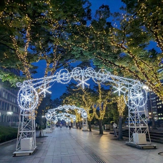 大阪 | 御堂筋點燈，2025光之饗宴
