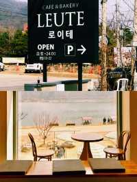 북한강이 한눈에, 여유 있는 힐링타임 – 『카페 로이테(LEUTE)』 솔직 후기