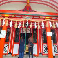 ขอพรความรักที่ Tamutsukuri Inari-jinja Shrine