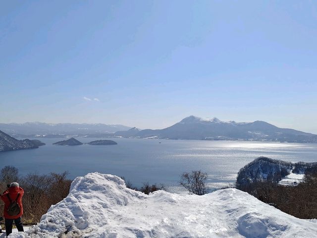 北海道景點｜海拔400公尺，居高臨下欣賞日本三大火山口湖—洞爺湖展望台