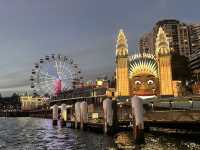 호주 시드니 페리 선셋 최적의 루프 Pyrmont Bay - Circular Quay