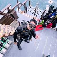 ดำน้ำลึกแสมสาร กับเรือ Great White Shark 