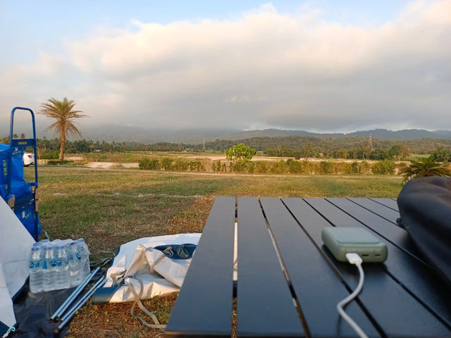 Camping กันน น น น Moonlight Camping - KhaoKheow