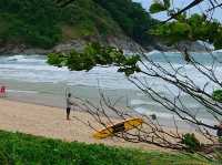 เล่นน้ำทะเล..หาดในหาน