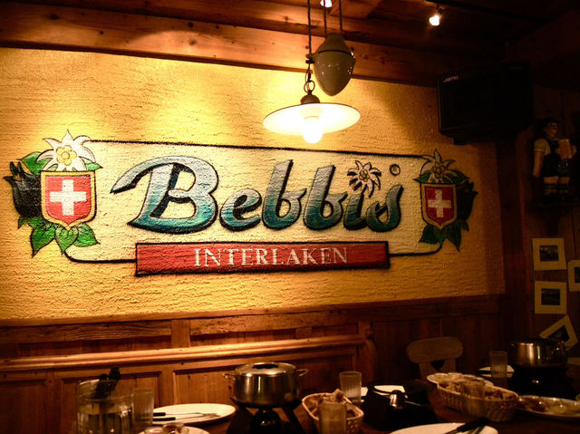 🍽️ Swiss Folklore & Fondue Surprises – Bebbis Restaurant, Interlaken