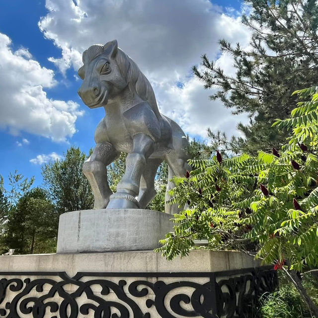 ♟️ Giant Mongol Chess in the Heart of Kangbashi! 