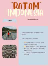 🇮🇩 Batam Itinerary 2: Culture & Food 🍜🏯