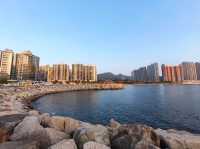 將軍澳海濱日落靚景推介