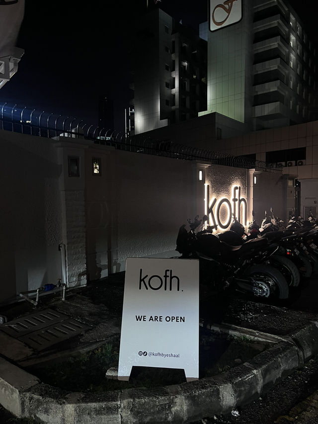 Haunted Coffee Nights🌙  at Kohf by Eshaal
