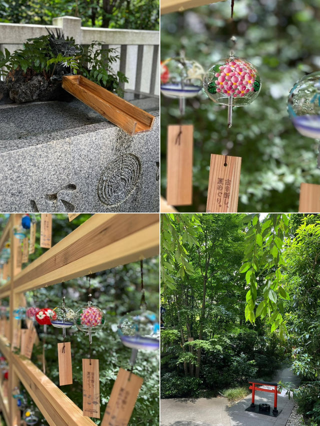🎐 Summer Breeze at Fukutoku Shrine, Nihonbashi