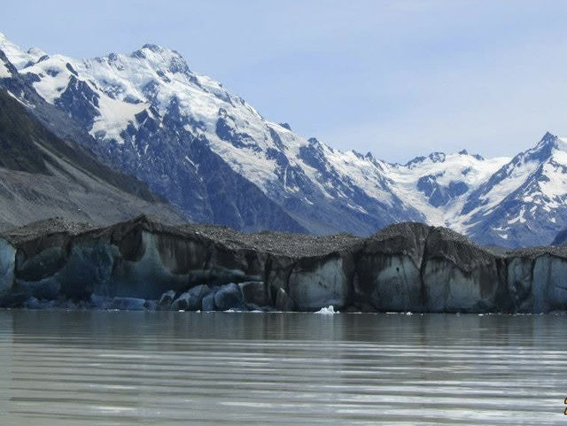 南島最高峰庫克山與塔斯曼冰川