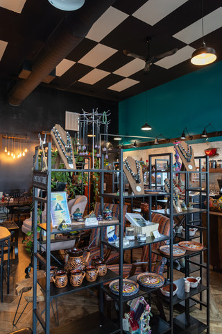 Coffee, Mexican Art, Handmade Pottery, and Brunch at Ome Calli