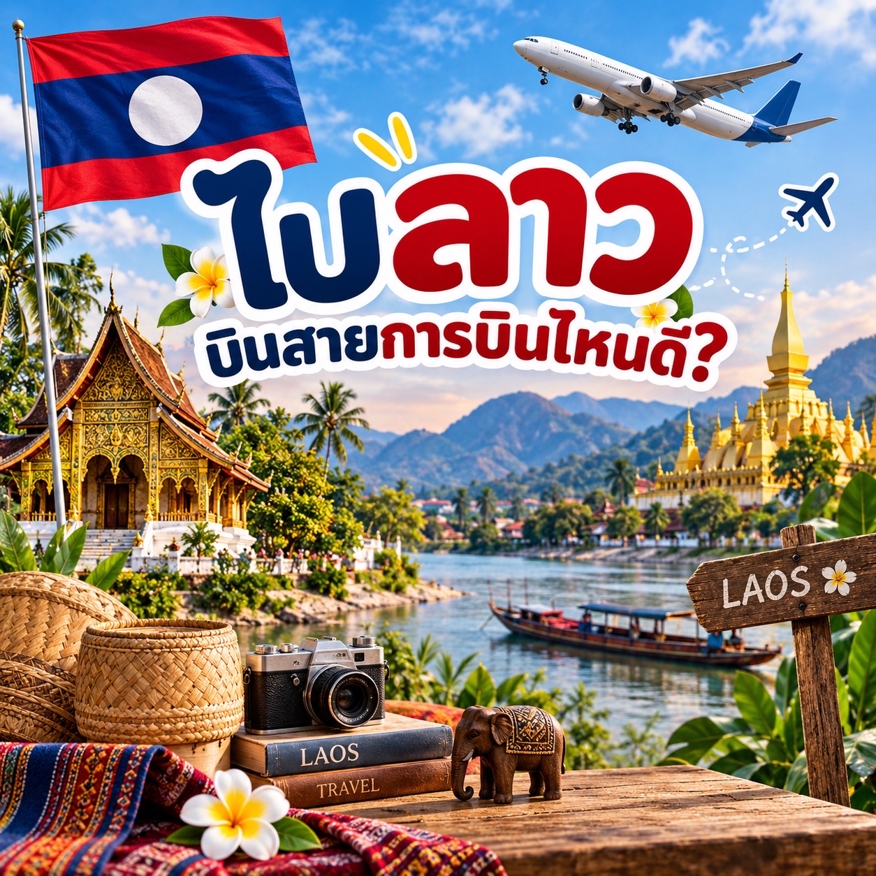 ラオス旅行、どの航空会社がおすすめ？ 🇹🇭✈️🇱🇦 タイ発ラオス行きの直行便・予算・目的地を徹底解説！