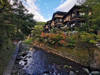 Review of Kurokawa Onsen: Exploring a hidden hot spring village nestled in the mountains and an ancient ryokan (traditional inn) by the stream in Kumamoto ♨️🍂🏡