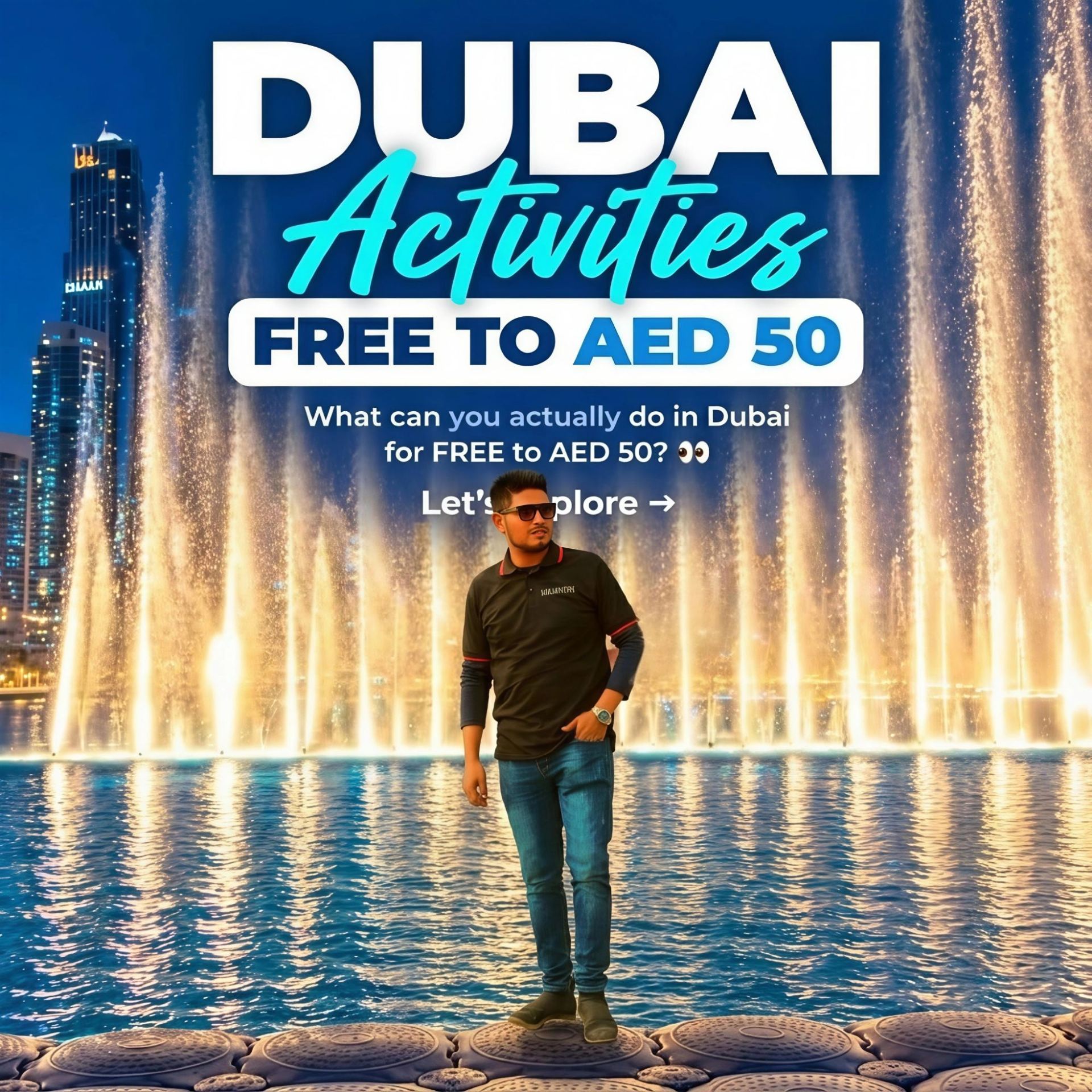 Epic Dubai on a Budget: Free & Must-Try AED 50 Activities 💸