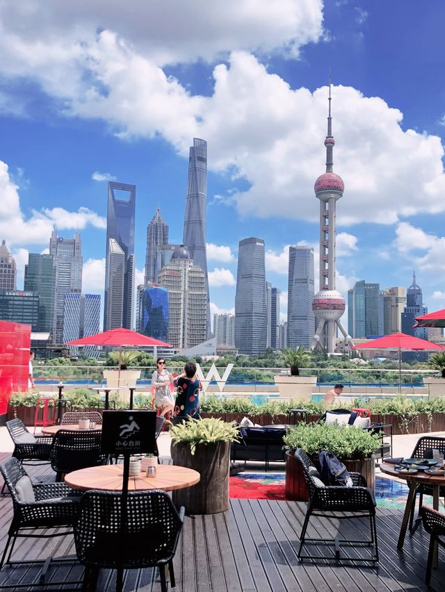 W Hotel View Day and Night