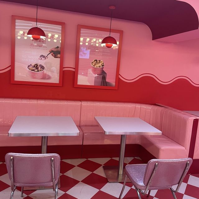 Like a kid in an ice cream store! 