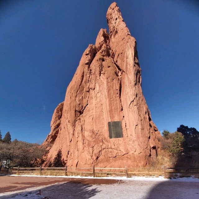 Park with unique rock formations and shapes