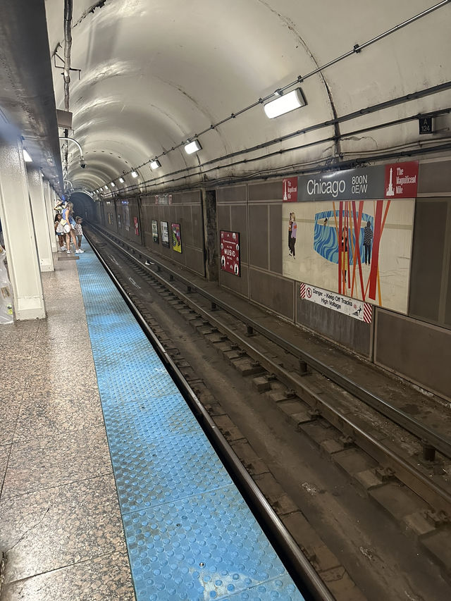 Chicago train station