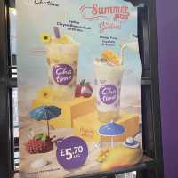 英國曼徹斯特 Chatime [日出茶太]