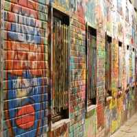 ถนนสาย graffiti จุดถ่ายรูปสุดฮิปที่ Ghent