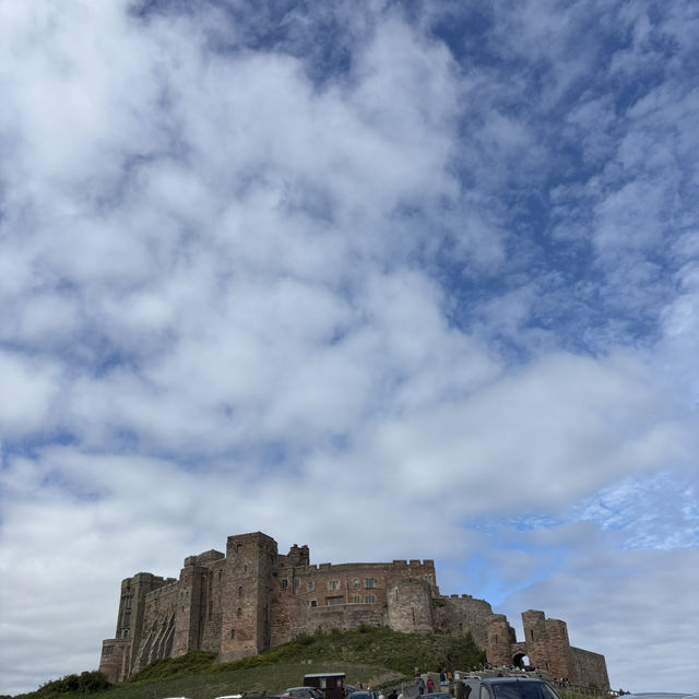 The castle from Netflix series (The last kingdom) Bamburgh Castle