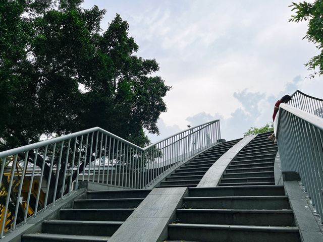 打卡廣州第一條跨江橋