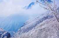 今年寶泉大峽谷的冬景超值得期待，所到之處都是嘎吱嘎吱的踩雪聲