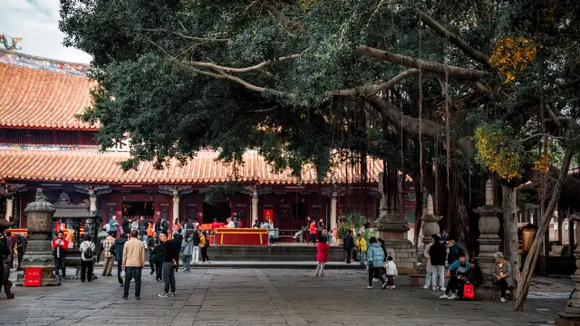 Fujian's largest Buddhist temple, home to China's tallest twin stone towers, is located in Quanzhou, Fujian Province, at Kaiyuan Temple