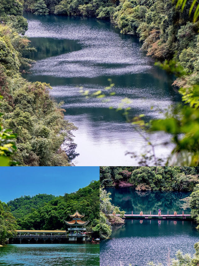 肇慶鼎湖山旅遊攻略來啦—小藍月谷超級美