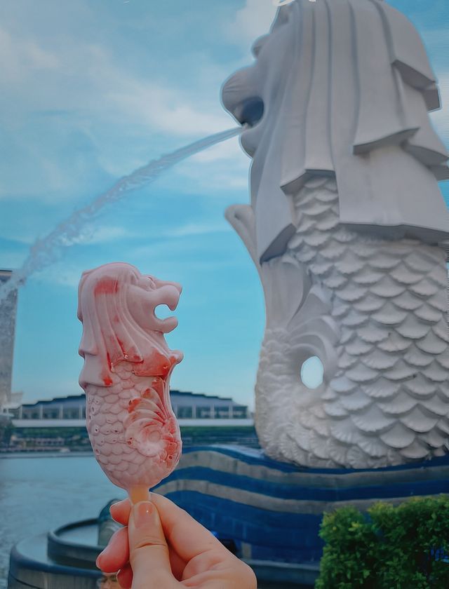 新加坡必打卡魚尾獅