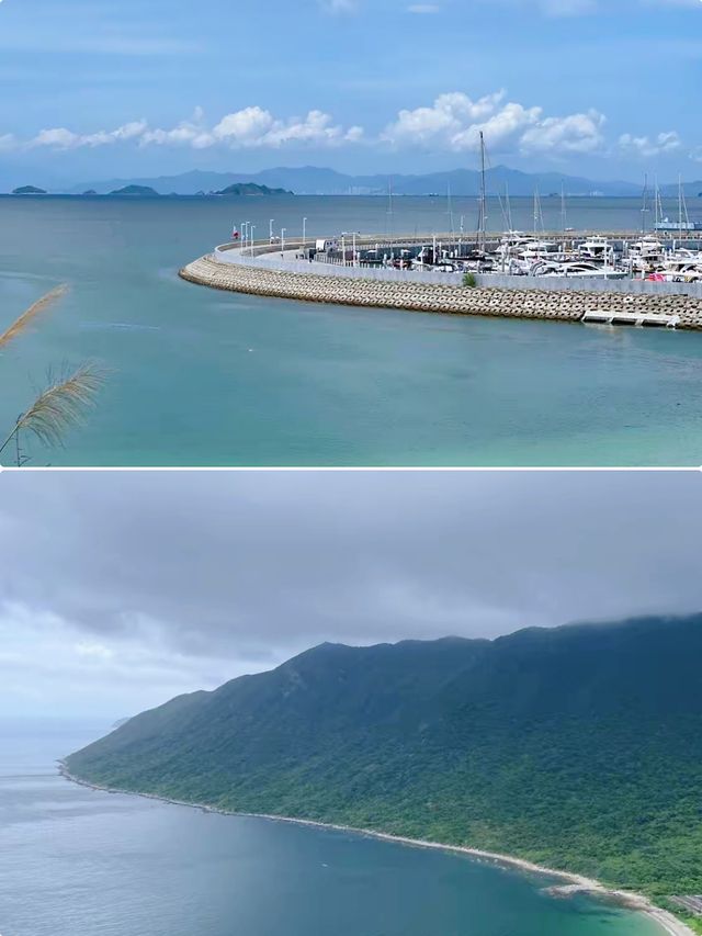深圳玻璃海！打卡（美人魚）拍攝地鹿嘴山莊