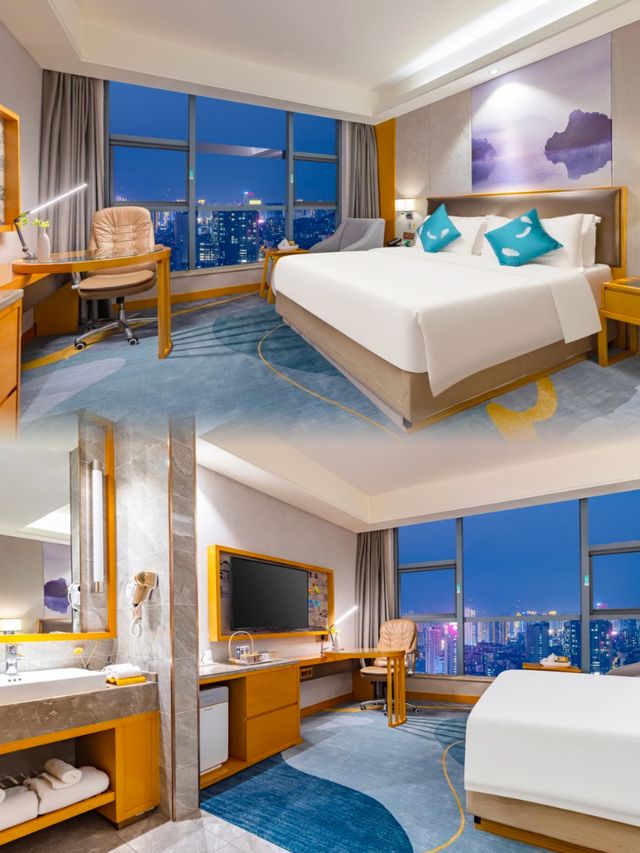 睡在雲端的愜意感，愛上了這家高空江景酒店