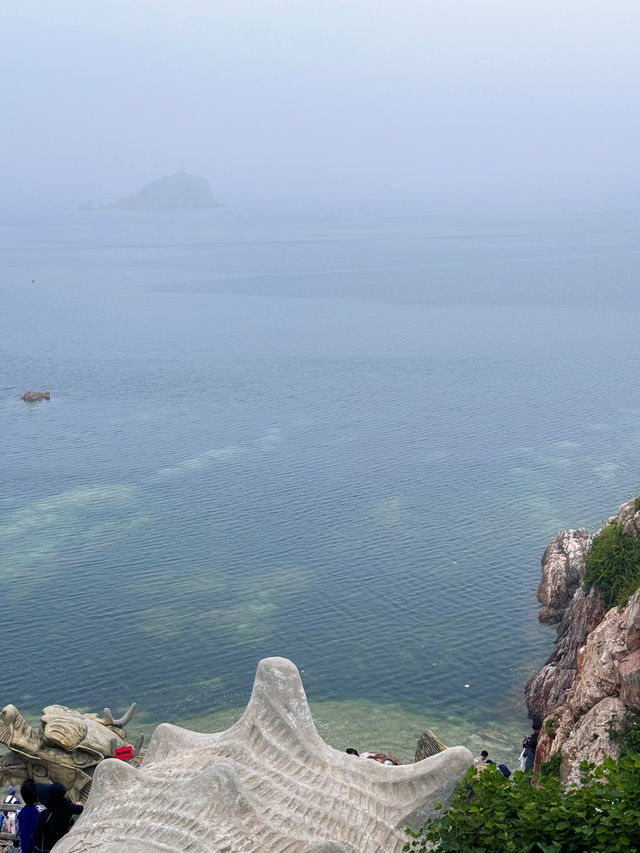 沒在國外，就在煙台養馬島，傳說中的果凍海～