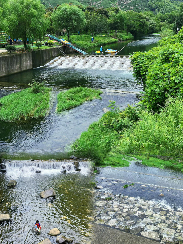 夏天就是要玩水呀人少景美露營地