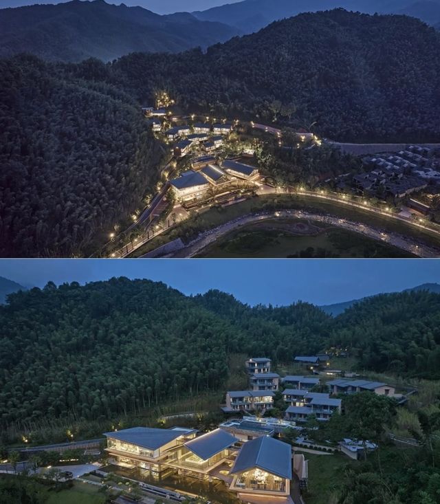 竹構的酒店-江西雲孚里雲宿溫泉酒店。