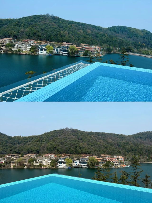 莫干山懸空泳池「不是巴里島小眾酒店。