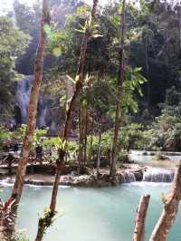 Kuangsi Waterfalls most adventurous experience❤️