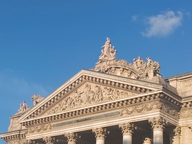 布魯塞爾歷史建築——交易所博物館。