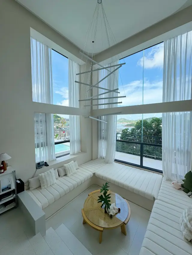 Ocean view room. 