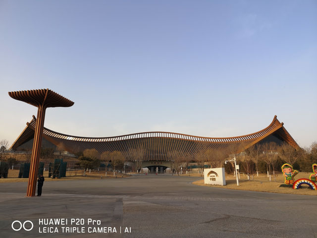 北京遊之四：冬天的世園公園。