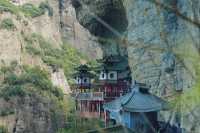 小小靈通山已累趴，懸空寺已去很值得！。