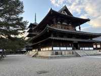 法隆寺——奈良的世界文化遺產。