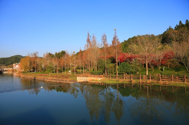 關西圍景區（佳能5D3）高清攝影。